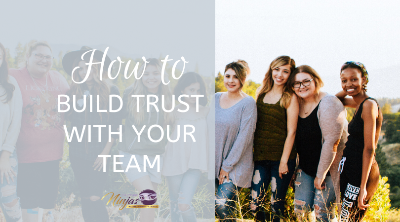 build trust with your team