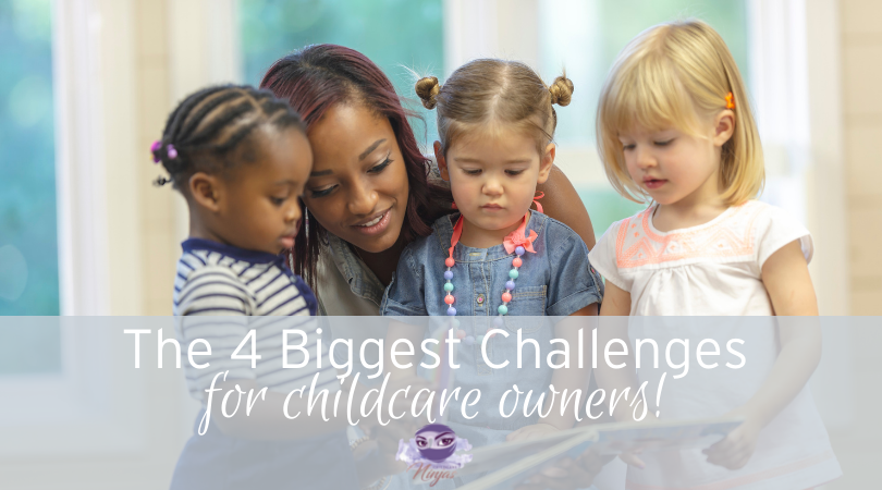 cover image 4 biggest challenges blog childcare ninjas