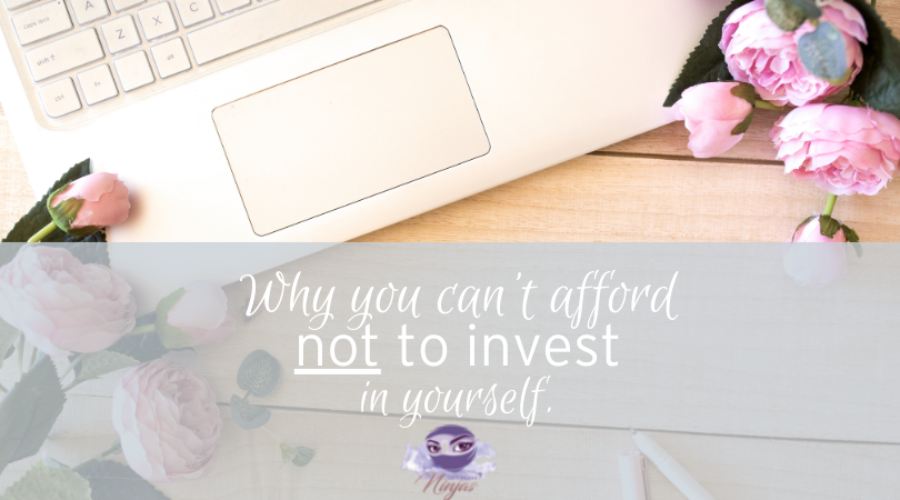 Why you can't afford not to invest in yourself.