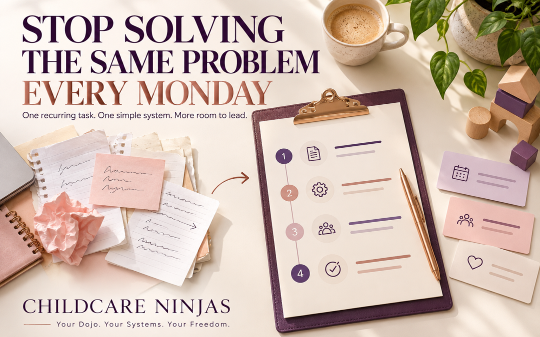 Stop Solving the Same Problem Every Monday